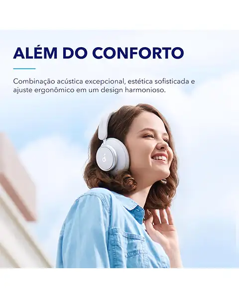 Anker Soundcore Space Q45 Wireless Headset-White