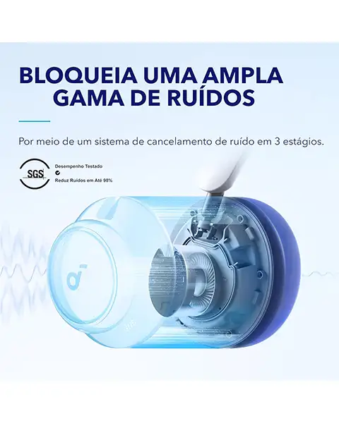 Anker Soundcore Space Q45 Wireless Headset-White