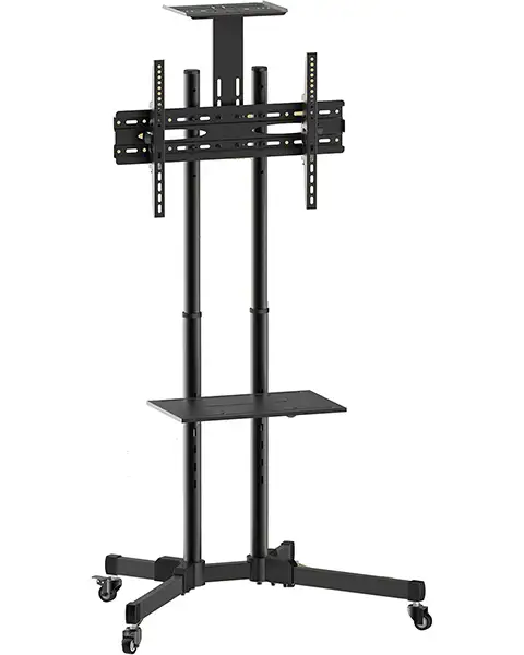 STARGOLD SG-867 Heavy Duty Versatile 37-70 Inch TV Cart With Wheels For LED and LCD Screen