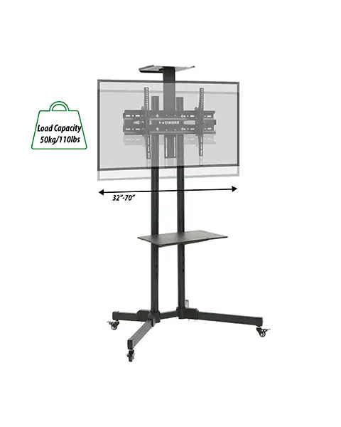  STARGOLD SG-818 Floating Bracket With Steel Shelf For Receiver DVD Players Projector TV Accessories Bracket