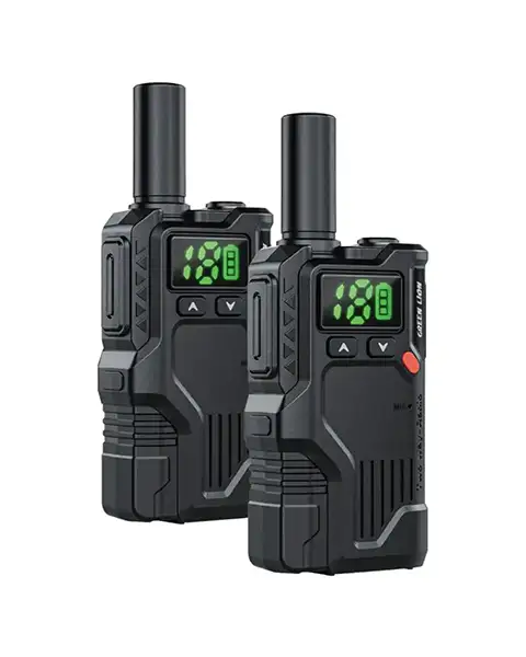 Green Lion GPX600 Walkie Talkie - Black