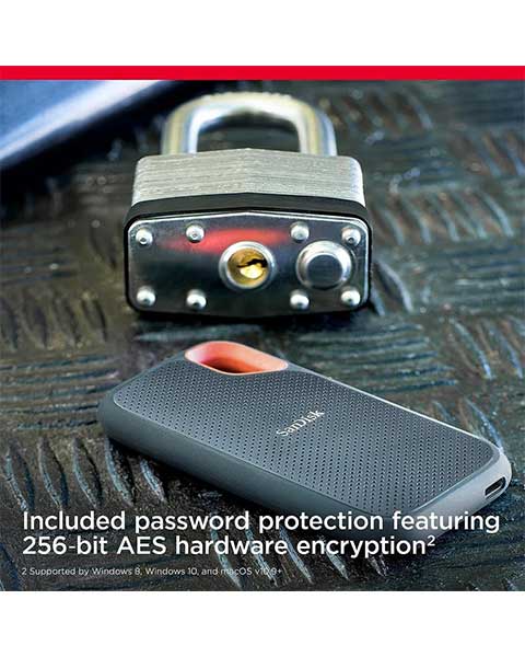 SanDisk Extreme Portable SSD 4TB 1050MB/s GEN2