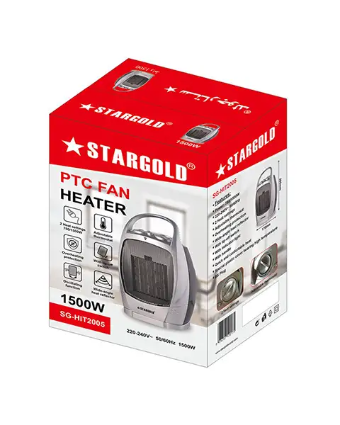 Stargold Portable Room Heater 1500W Electric SG-HIT2005