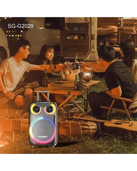  Stargold SG-G2029 Multimedia 40W Stereo 2.0 Speaker with Remote Control