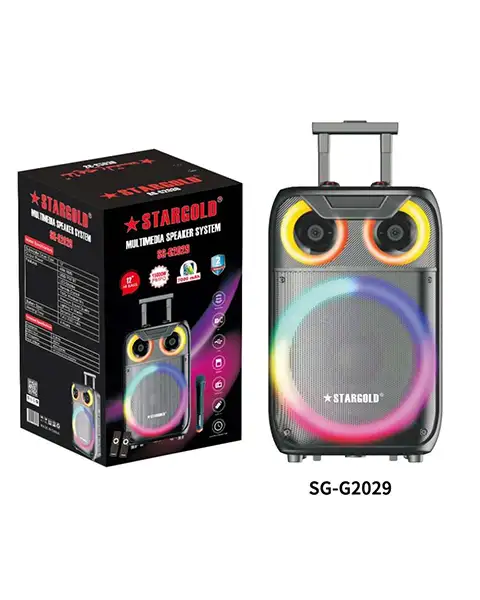 Stargold SG-G2029 Multimedia 40W Stereo 2.0 Speaker with Remote Control
