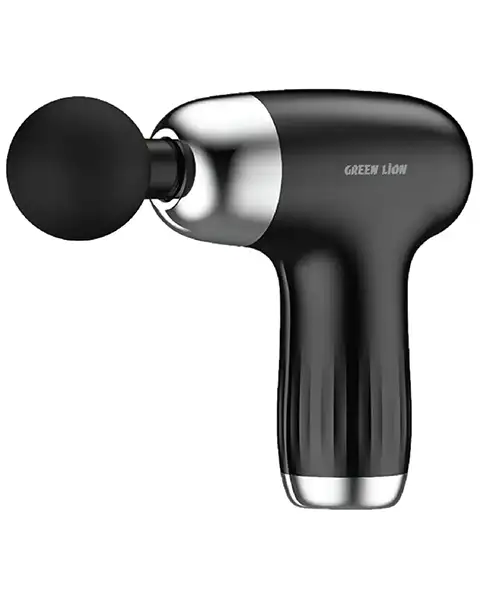 Green Lion Mini Massage Gun 6 Speed Levels-Black