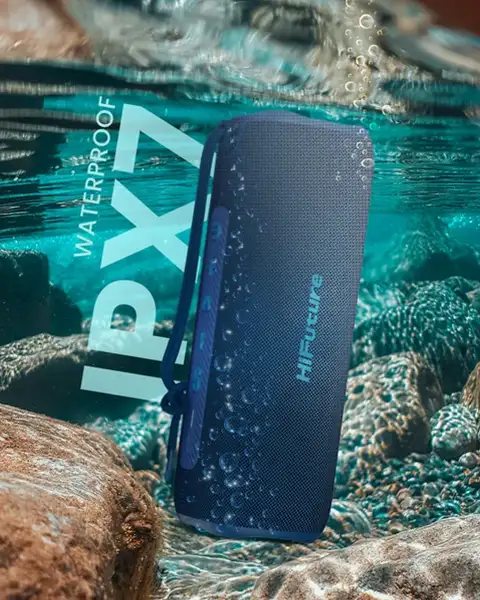  HiFuture Alpha Portable Bluetooth Speaker 20W-Blue