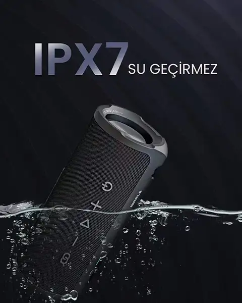  HiFuture Ripple Portable Wireless Speaker 20W Bluetooth 5.3-Black