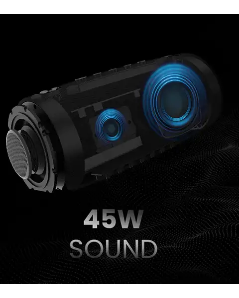  HiFuture Gravity 45W Portable Bluetooth Speaker–Blue