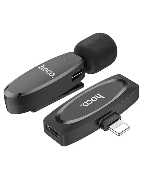 Hoco L15 Lightning Crystal Lavalier Wireless Digital Microphone