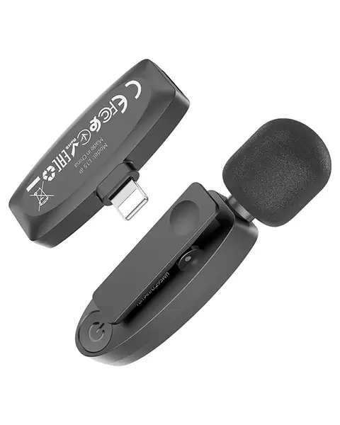 HocoL15LightningCrystalLavalierWirelessDigitalMicrophone