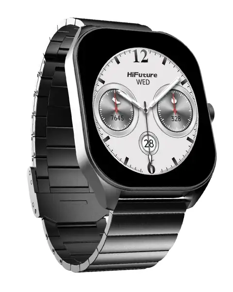 HiFutureAPEX2.04AMOLEDStainlessSteelSmartwatch-Black