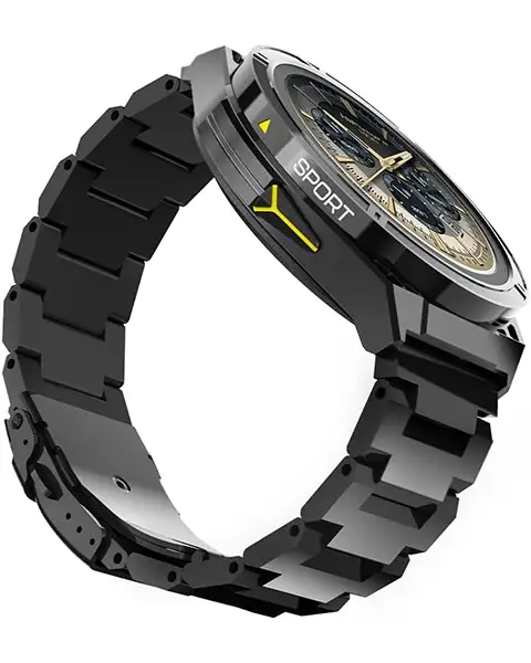 HiFutureACTIVESmartwatchwithDualBandGPS-Yellow