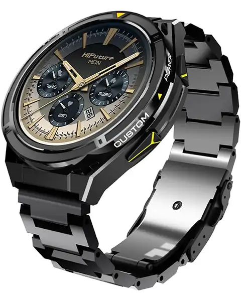 HiFutureACTIVESmartwatchwithDualBandGPS-Yellow