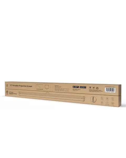 Green Lion Portable Projection Screen with Tripod Stand 72 - Matte White