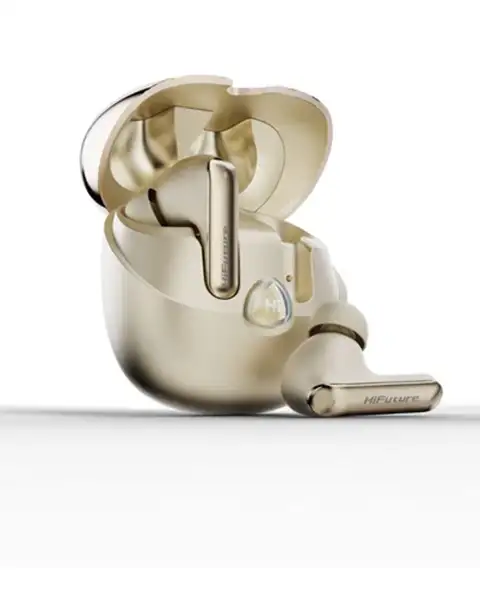 HiFutureSonicAIR4MICENCWirelessEarbuds-Champagne
