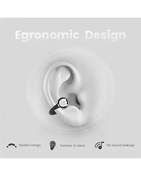  HiFuture FlexClip Open-Ear Wireless Earbuds ENC-Beige