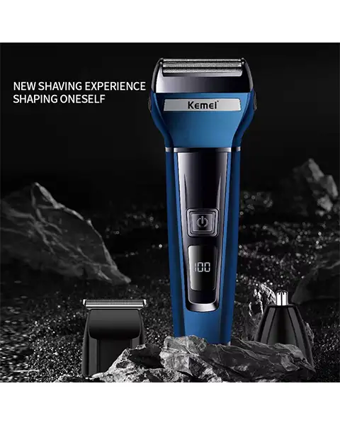 Kemei KM-6541 Multi-Functional 3-in-1 Hair Clipper for Men