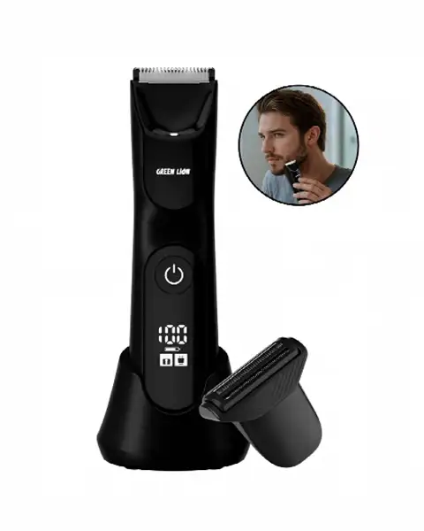 Green Lion Sensitive Duo Hair Trimmer And Shaver-Black