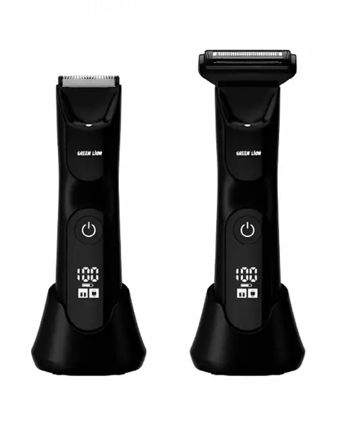 Green Lion Sensitive Duo Hair Trimmer And Shaver-Black