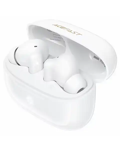 AcefastW7TWSEarbuds-White