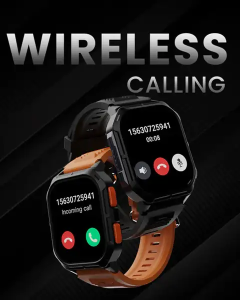 HiFuture ULTRA3 Bluetooth Calling Smart Watch-Orange