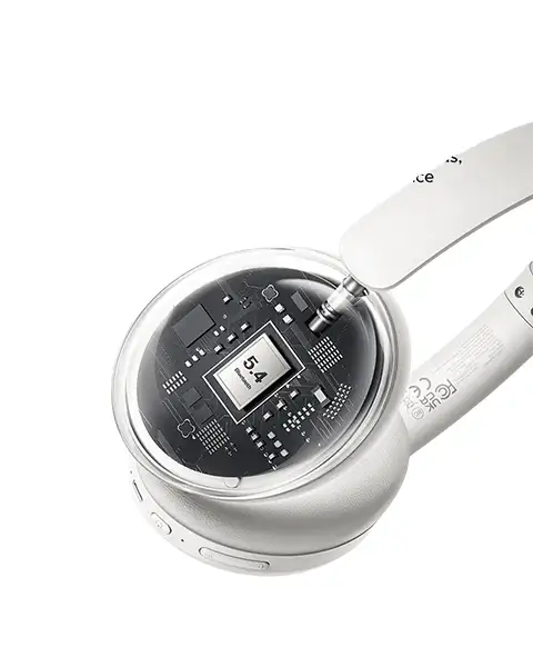 UGREENStudioMax2WirelessHeadphone80HPlaytimeBluetooth5.4-White