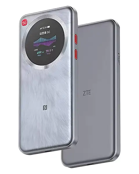 ZTEU30Pro5GPortableWiFiRouterTouchscreen5000mAhBattery