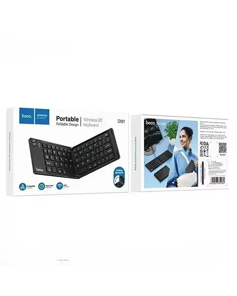 Hoco DL81 Portable Foldable Wireless Bluetooth Keyboard