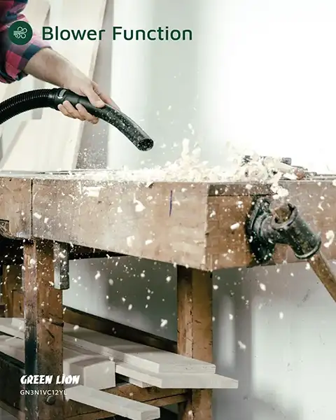 Green Lion Ultra 3 In 1 Vacuum Cleaner 12L-Yellow