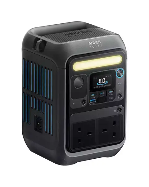 Anker SOLIX C300X Portable Power Station 288Wh LiFePO4 Battery 600W