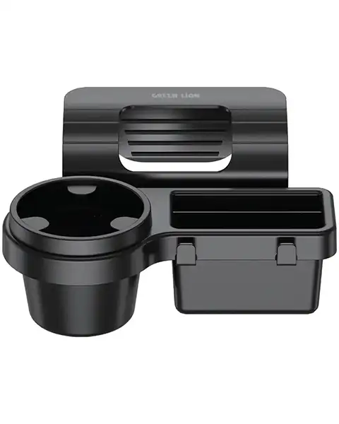 Green Lion Car Window Organizer - Black