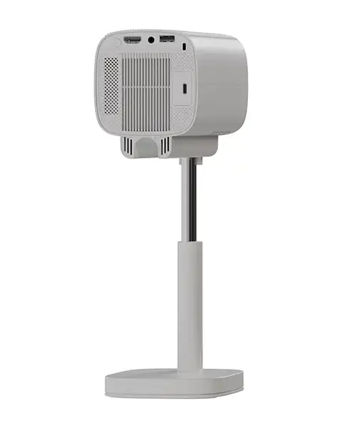 Green Lion Nova 2 Portable Projector with 4K Support - White