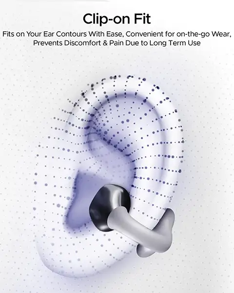 boAt Airdopes Loop in Ear Earbuds-Gray