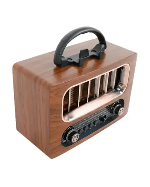 Kbroad KTF-2018 Wireless Retro Portable Fm Full Bands Radio Speaker