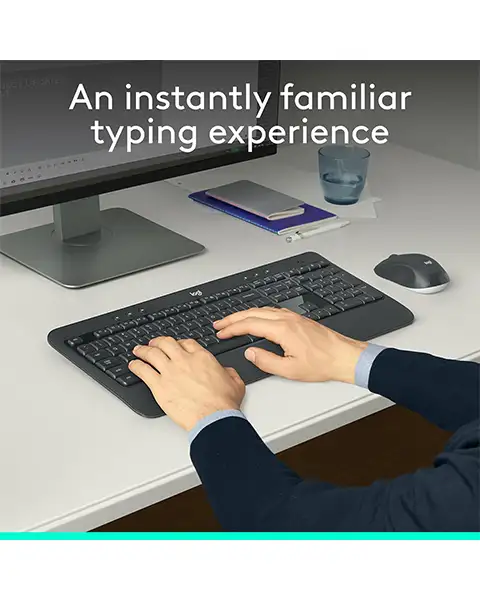 Logitech MK540 Advanced Wireless Keyboard and Mouse Combo