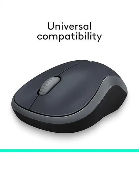 Logitech M185 Wireless Mouse 2.4GHz with USB Mini Receiver