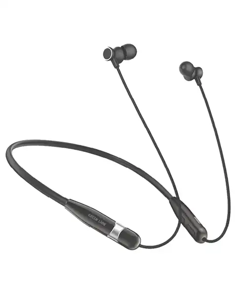 Green Lion Neck X Wireless Neckband 200mAh Battery-Black
