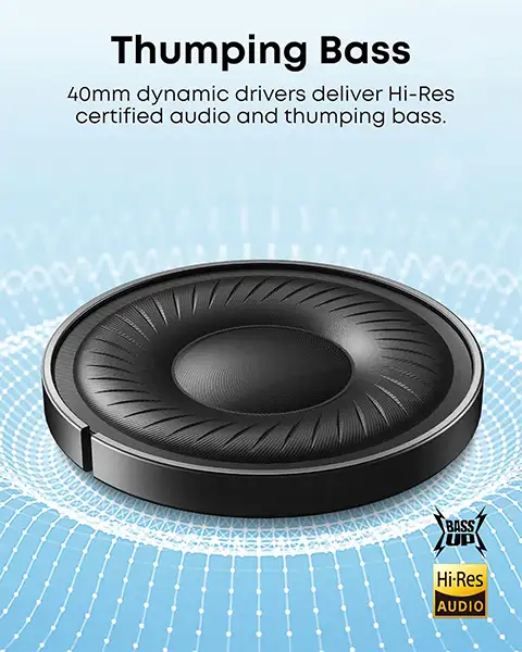 Anker Soundcore Q20i Hybrid Active Noise Cancelling | Bluetooth Headphones-White