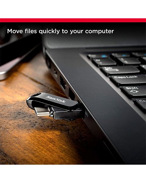 SanDisk 32GB Ultra Dual Drive Go USB Type-C Flash Drive