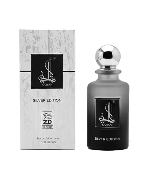Kahani Perfume Silver Edition Edp 100ml - Silver