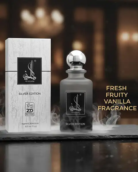 Kahani Perfume Silver Edition Edp 100ml - Silver