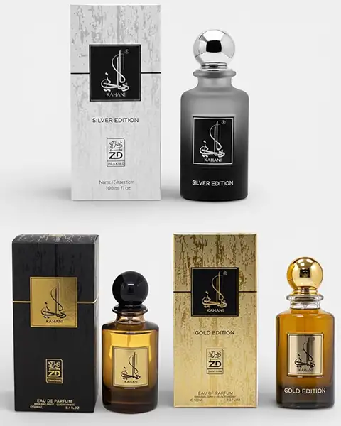 Kahani Perfume Silver Edition Edp 100ml - Silver