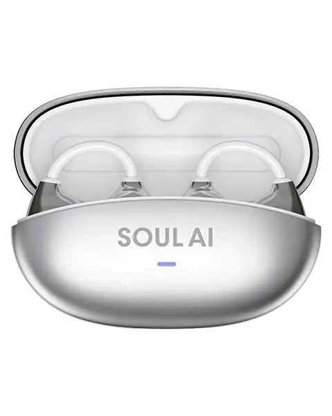 X.Cell Soul-AI Open-ear Clip-on True Wireless Earbud Silver
