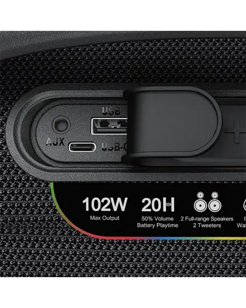ACEFAST K11 Pro Portable Bluetooth Speaker 120W- Black