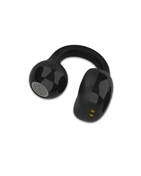 Swiss Military Delta 6 Over-ear True Wireless Earbud, Black