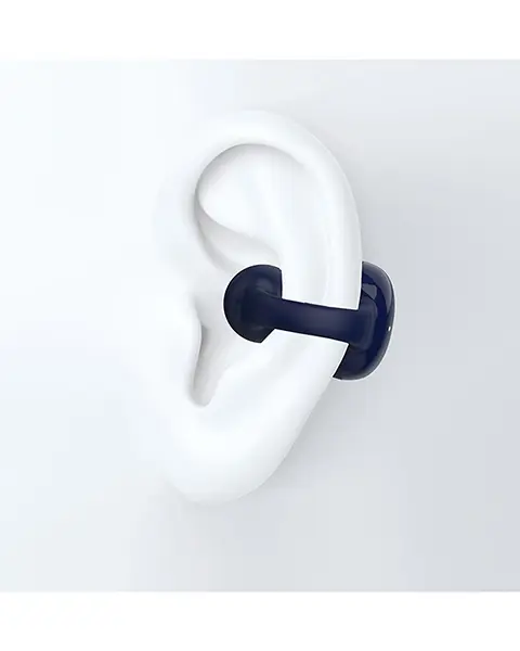 Swiss Military Delta 6 Over-ear True Wireless Earbud, Blue