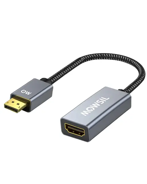 DisplayPort (DP) to HDMI Adapter Mowsil MODHD