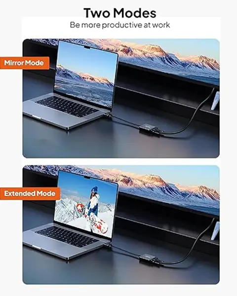 DisplayPort (DP) to VGA Adapter Mowsil MODVG