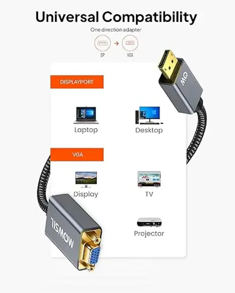 HDMI to VGA Adapter Mowsil MOHDV